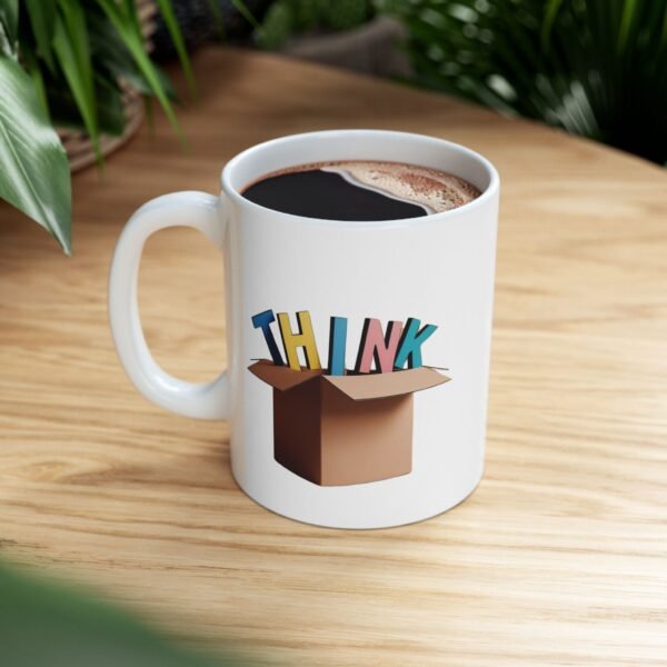 Creative Thinking Ceramic Mug - 11oz & 15oz - Perfect for Office or Home - Image 8