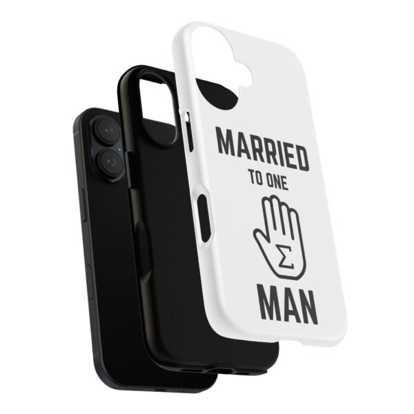 "Married to one 'Hand-Sum' Man" - Tough Phone Case - Image 7