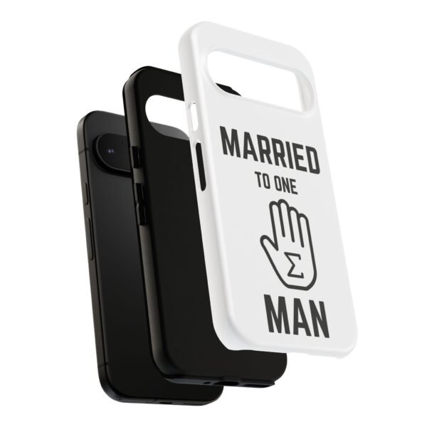 "Married to one 'Hand-Sum' Man" - Tough Phone Case - Image 36