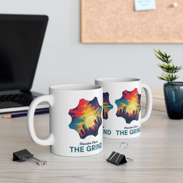 Sunrise City Ceramic Mug - Image 6