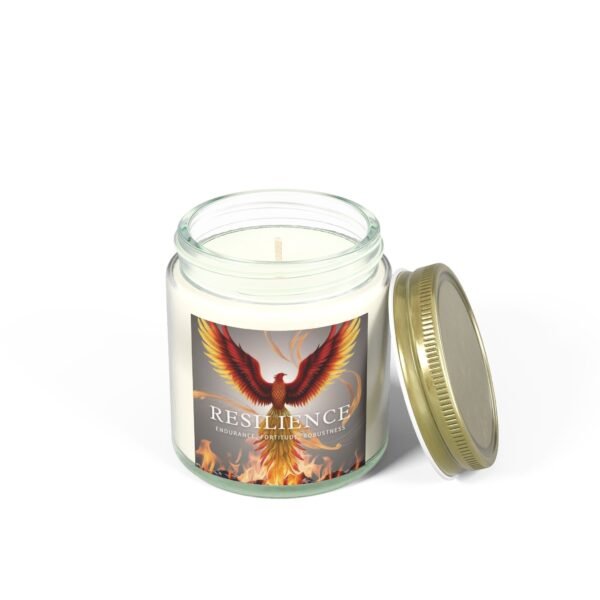 Resilience Scented Candles - Coconut Apricot Wax (4oz, 9oz) - Image 2