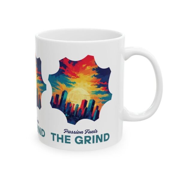 Sunrise City Ceramic Mug - Image 5
