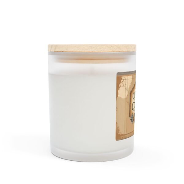 Curiosity Compass Candle - 11oz Frosted Glass Soy Wax Candle for Adventurers - Image 30