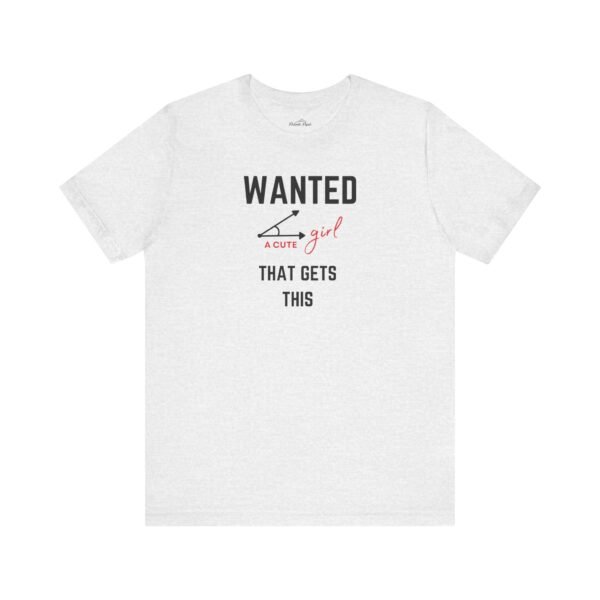 Funny Wanted T-Shirt - Cute Girl Graphic Tee for Casual & Gift Occasions - Image 4