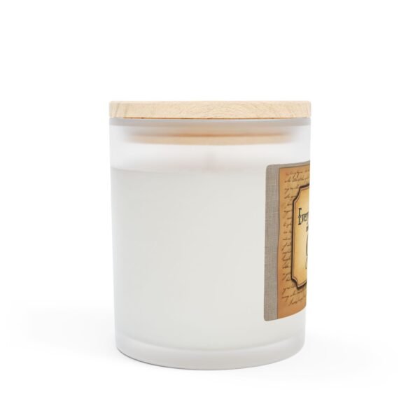 Inspirational Frosted Glass Candle - "Every Great Plot Needs a Little Glow" - 11oz - Image 14