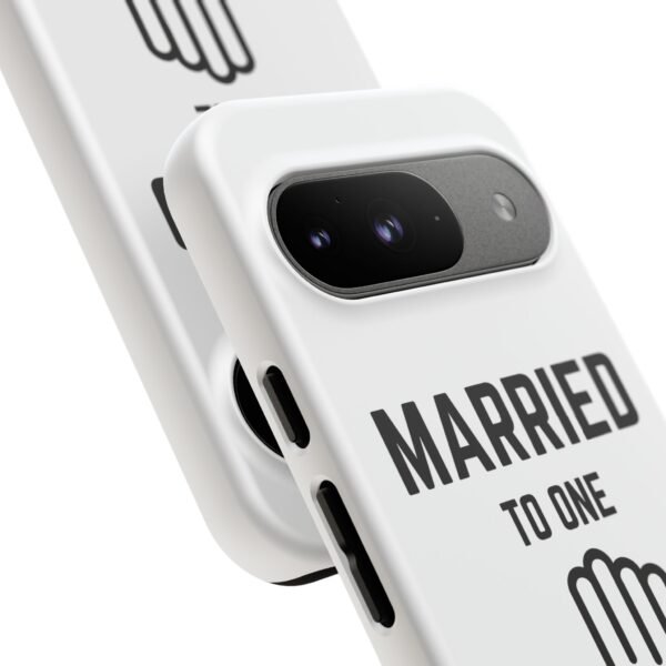 "Married to one 'Hand-Sum' Man" - Tough Phone Case - Image 35