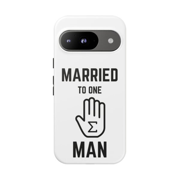 "Married to one 'Hand-Sum' Man" - Tough Phone Case - Image 34