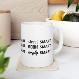 "Smart" Ceramic Mug - Perfect Gift for Dreamers, Entrepreneurs, and Go-getters