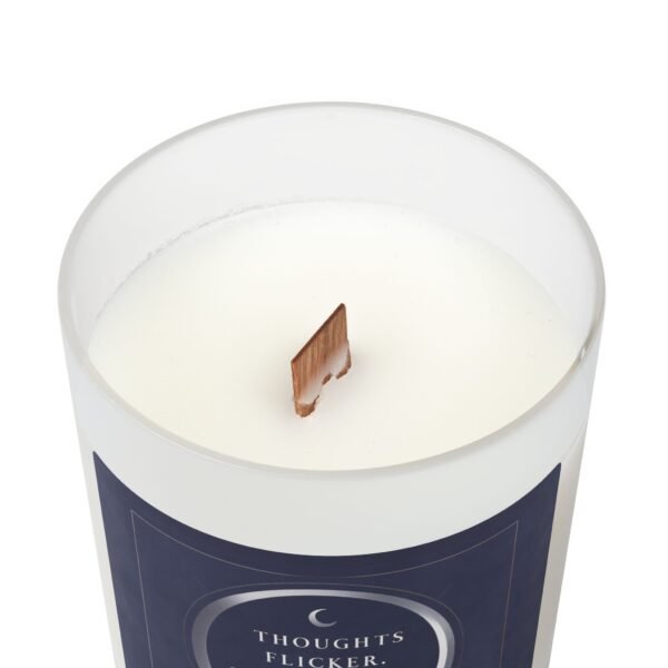 Frosted Glass Candle - 'Thoughts Flicker' Scented 11oz Candle for Mindful Moments - Image 24