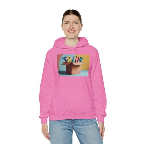 Think Outside the Box Hoodie - Unisex Heavy Blend™ Sweatshirt - Image 34