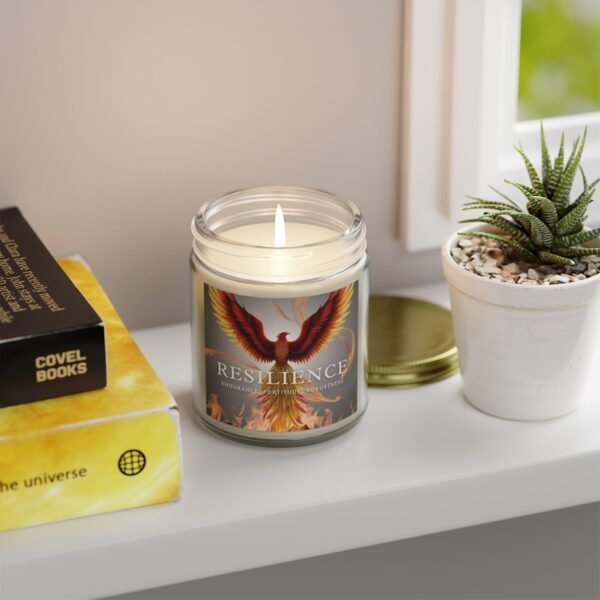 Resilience Scented Candles - Coconut Apricot Wax (4oz, 9oz) - Image 43