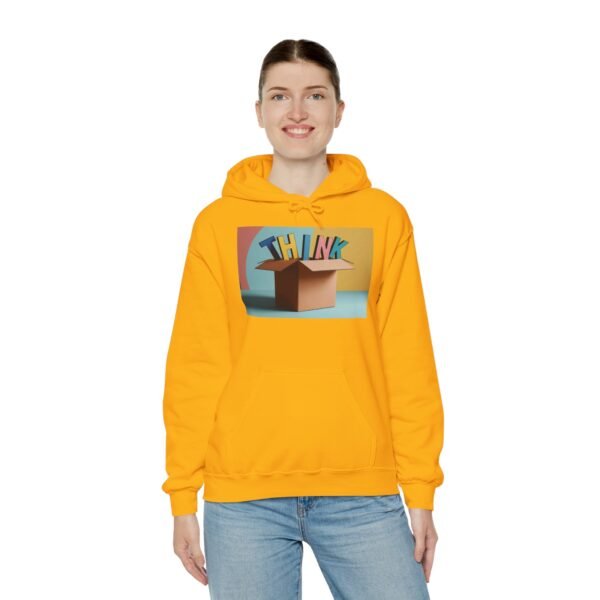 Think Outside the Box Hoodie - Unisex Heavy Blend™ Sweatshirt - Image 10