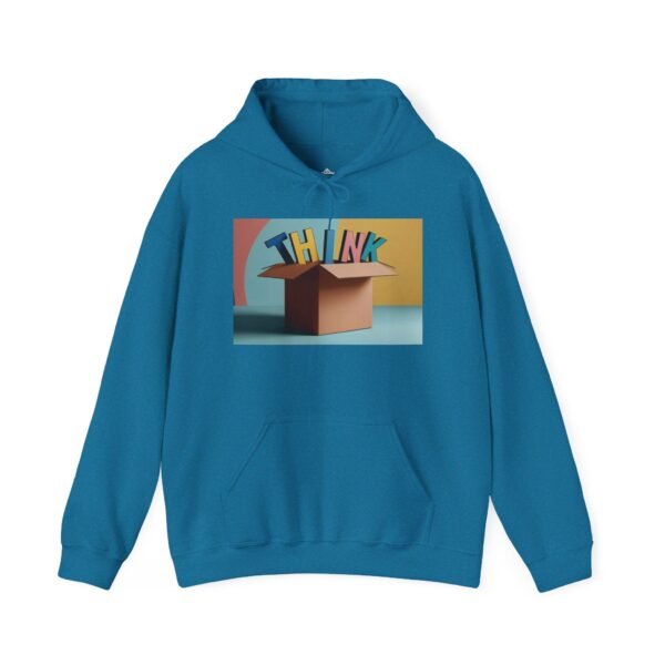 Think Outside the Box Hoodie - Unisex Heavy Blend™ Sweatshirt - Image 19