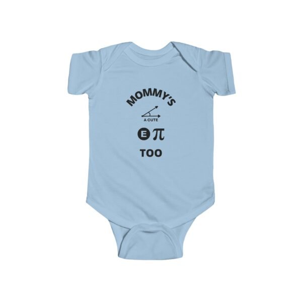 Cute Mommy Inspired Infant Bodysuit - I'm "A Cutie" Like Mommy - Image 4
