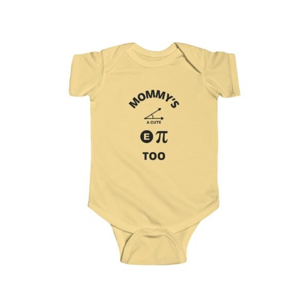 Cute Mommy Inspired Infant Bodysuit - I'm "A Cutie" Like Mommy - Image 10