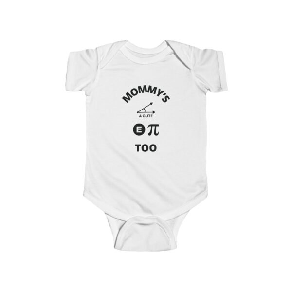 Cute Mommy Inspired Infant Bodysuit - I'm "A Cutie" Like Mommy
