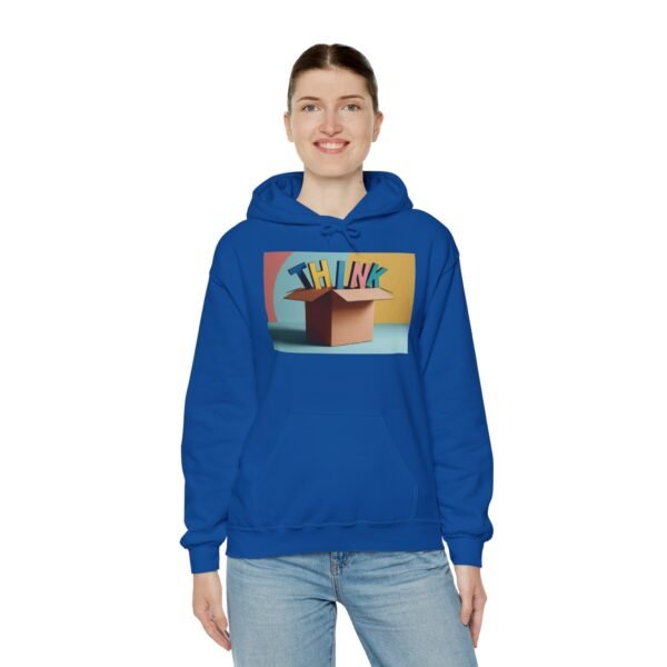 Think Outside the Box Hoodie - Unisex Heavy Blend™ Sweatshirt - Image 28